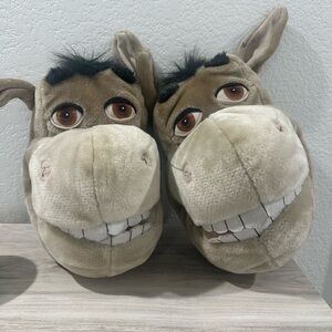 DreamWorks 2004 Shrek Donkey Slippers size 11-12
